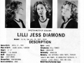 Lilli Jess Diamond's headshot (back) from Bad Guys Talent Management Agency