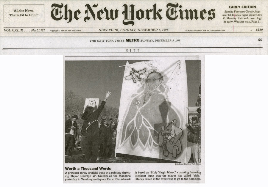Worth a thousand words, The New York Times, December 5, 1999