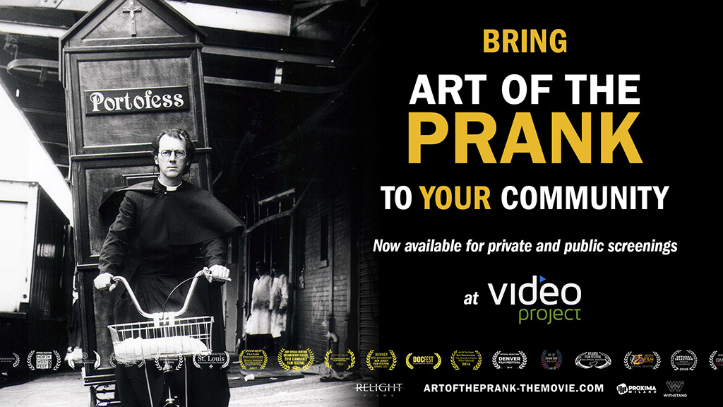Art of the Prank is available for community screenings