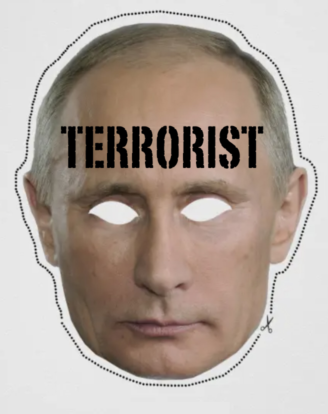 Putin Masks by Joey Skaggs